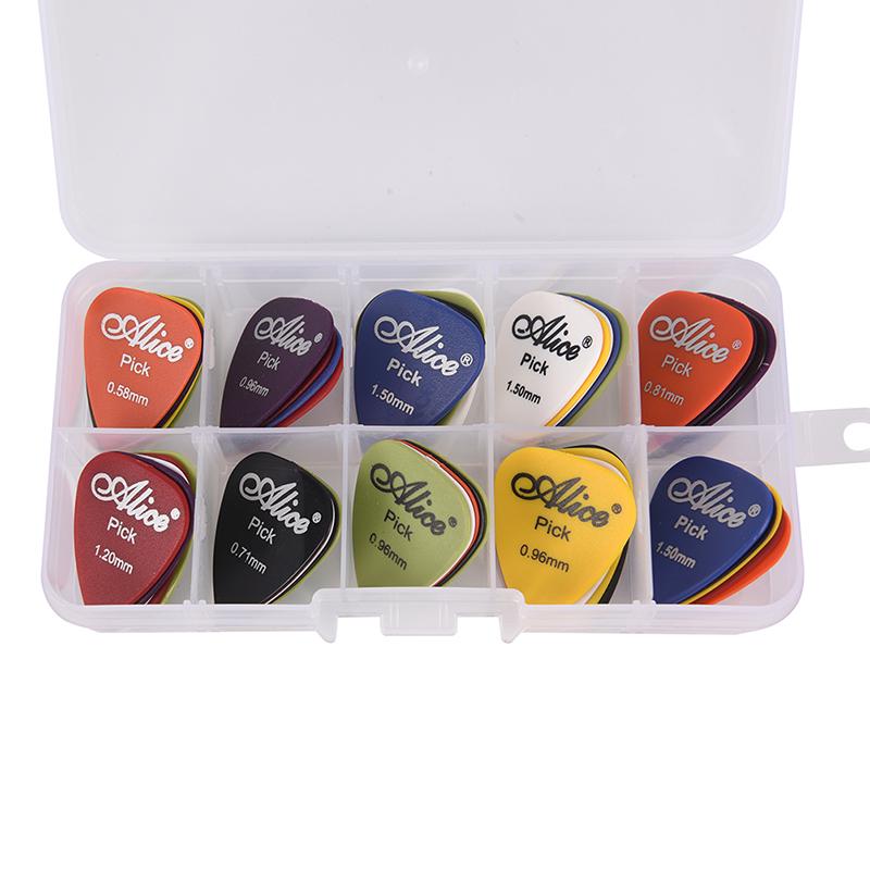 50Pcs/Set Electric Guitar Pick Acoustic Music Picks Plectrum Guitar Accessories