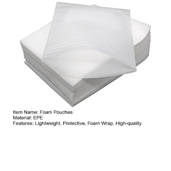 20Pcs Foam Pouches Cushion Foam Pouch for Moving And Storing Dish Packing Foam Wrap Sheet for Cup Glasses Dishes Fragile Items