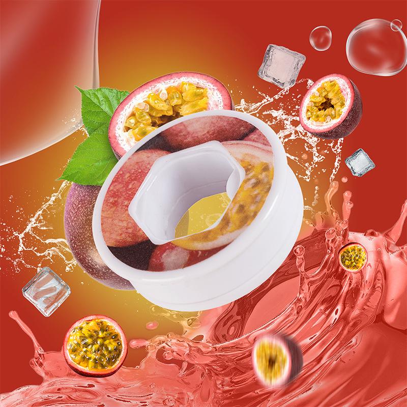 Пластиковый стакан для воды Tritan с ароматом фруктов и трубочкой для детского спорта и фитнеса – Креативный, легкий и роскошный.