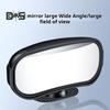 Прямоугольное автомобильное зеркало заднего вида для слепых зон, простое в установке, регулируемый угол обзора, автоматическое выпуклое широкоугольное боковое зеркало заднего вида