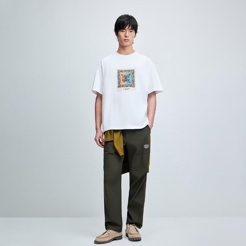 Jack&Jones Мужская хлопковая футболка с коротким рукавом