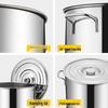Lianmei Commercial 201 Stainless Steel Thickened Stockpot with Lid