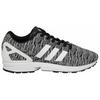 adidas Оригинальные ZX Flu Ткань Износостойкие Дышащие Низкие Беговые Кроссовки Мужские Черный Белый BB2166()