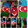 Azerbaijan Flag For Apple iPhone 12 Pro Max Mini 11 Pro XS Max X XR 6S 6 7 8 Plus 5S SE2020 Black Phone Case