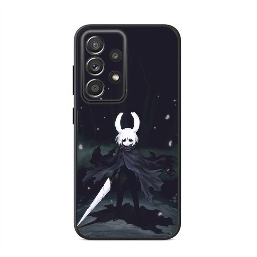 Чехол для телефона Game The H-Hollow K-Knight для Samsung S25,24,23,22,21,20,Ultra,10,10E,Plus Note20 Черный Чехол
