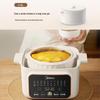 Midea 2.5L Electric Stew Pot with Steamer CN plug (adapter included)