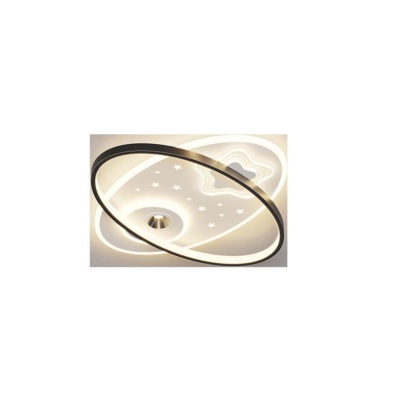 LED Ceiling Light: Simple, Atmospheric Design for Living Room, Bedroom, or Dining Room