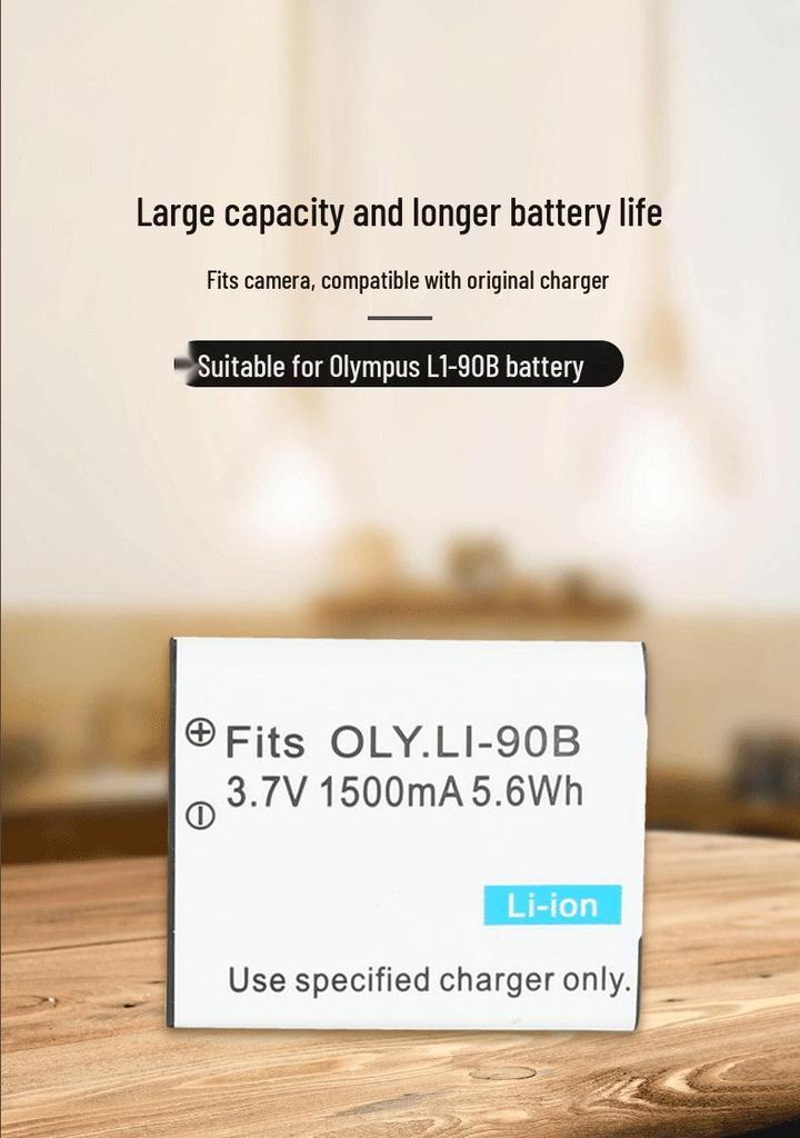 Аккумулятор LI-90B для камер серии Olympus TG (TG6, TG5, TG4, TG3, TG2, TG1)