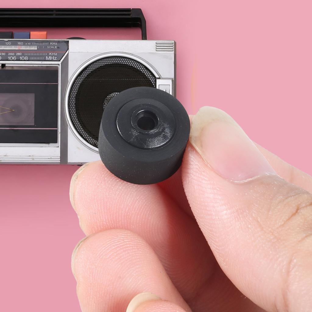 5Pcs Roller Bearing Wheel Cassettes Tape Device Pressure Roller for Audios Pressure Roller for Recorder Radio Pressure