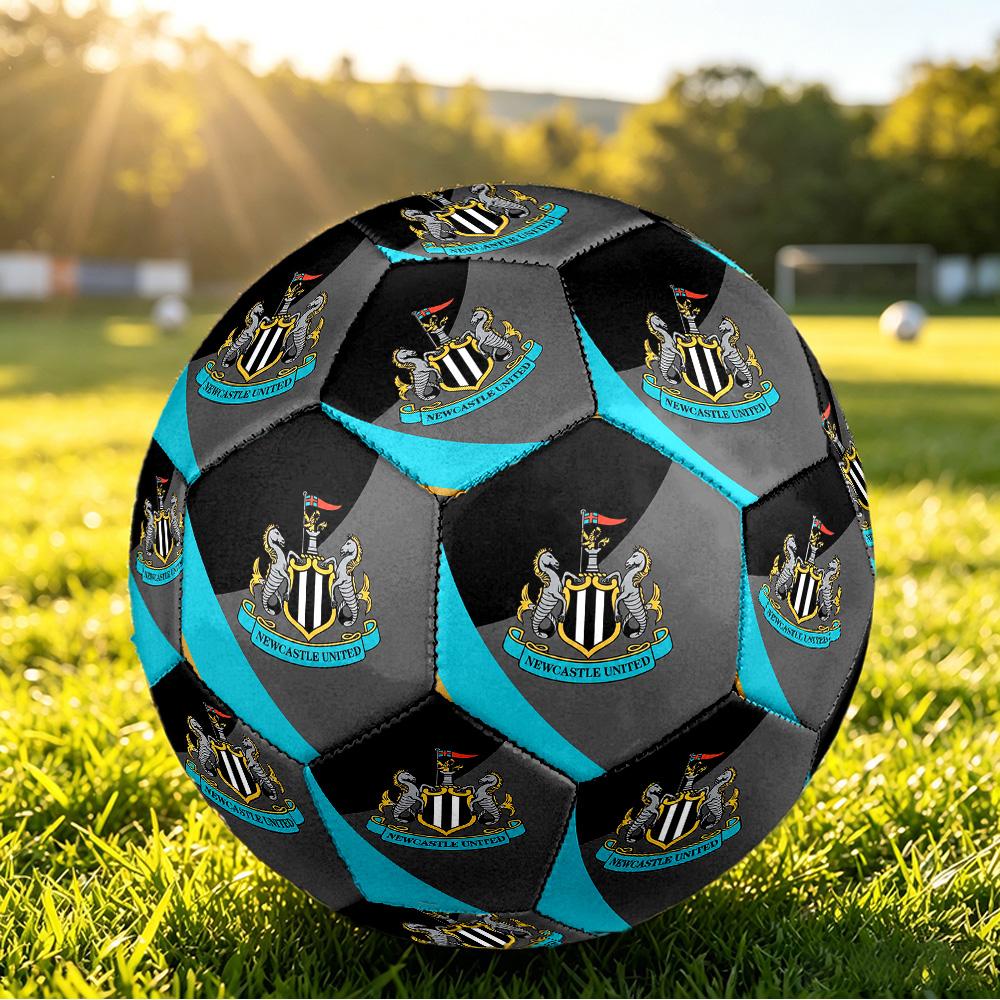 Футбольный мяч Newcastle United, размер 5, с принтом, противоскользящий, для взрослых, футбольный мяч-сувенир для фанатов футбола