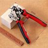 Leather Hole Punch Pliers for DIY Crafts/Belts/Watch Straps/Thin-Iron-Sheets/Paper-Cards Heavy Duty