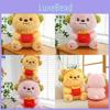 Adorable Burger Fries Drooling Bear Plush Toy Pillow For Children Teens And