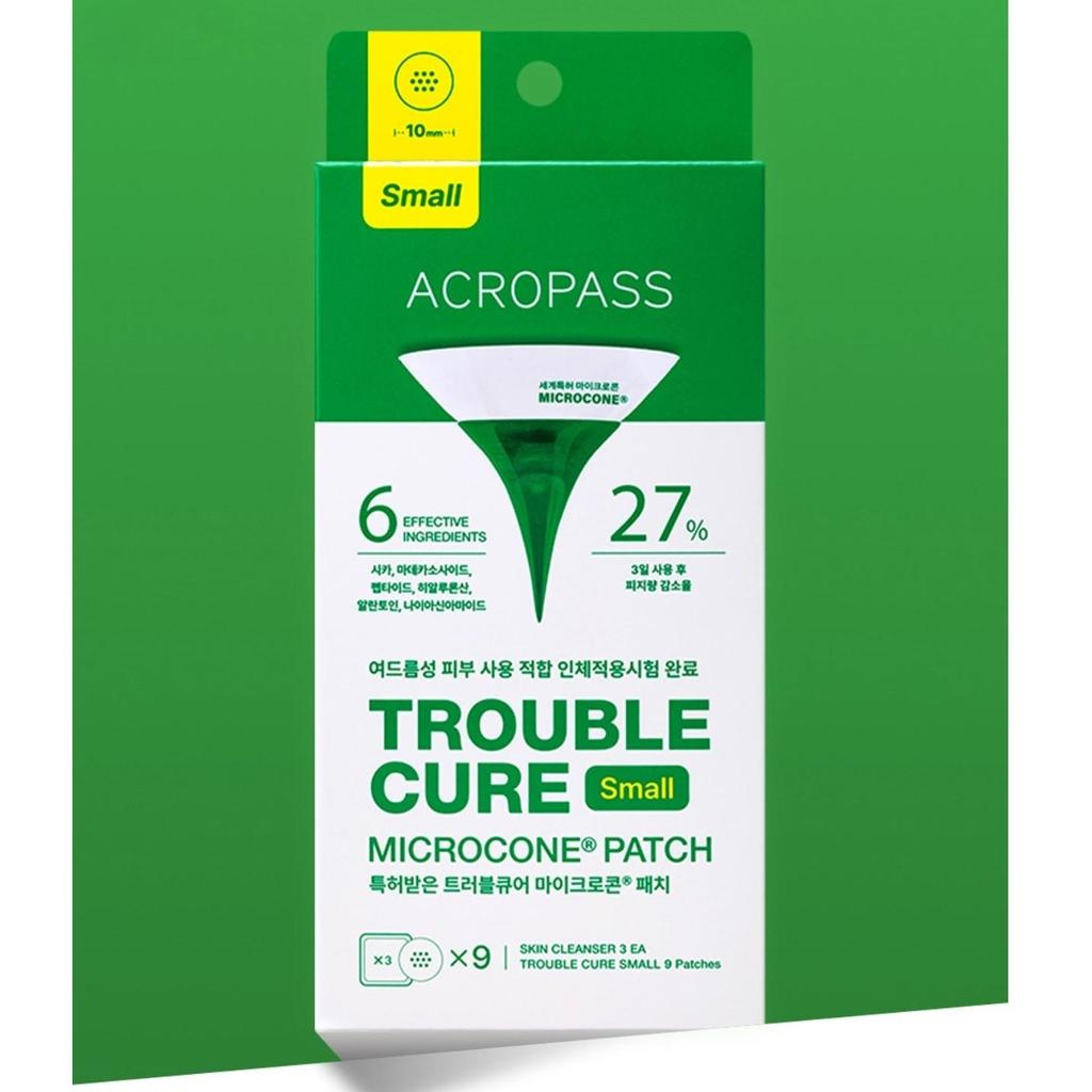 [Acropass] Пластырь с микроиглами от проблемной кожи Trouble Cure (1 упаковка - 6 пластырей)