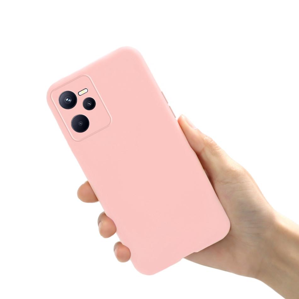 Чехол для Realme C35 RealmeC35 C 35 4G RMX3511 2022 Конфетный цвет Силиконовый Мягкий Чехлы Для Realme Narzo 50A Prime Телефон Бампер