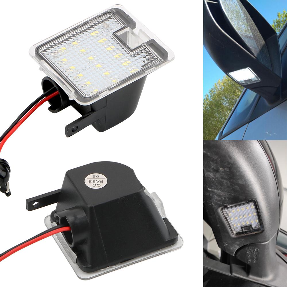 Для Ford Focus 3 Kuga 2 Mondeo 4 2007-2014 C-max 2 Escape LED под боковым зеркалом заднего вида, приветственный свет в двери автомобиля