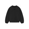 Essentials Crewneck Sweatshirt Jet Black Men Tops 192SP244684F