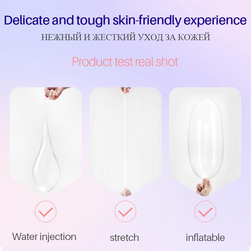 Презервативы Elasun 001, 50 шт., более плотные, 49 мм, товары для секса для взрослых, натуральный латекс, презерватив небольшого размера, мини-презерватив плотной посадки