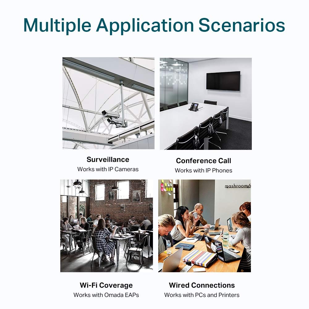 18 Port Gigabit Rack Mount Switch with 16 Ports UN TP-LINK PoE+ TL-SG1218MP