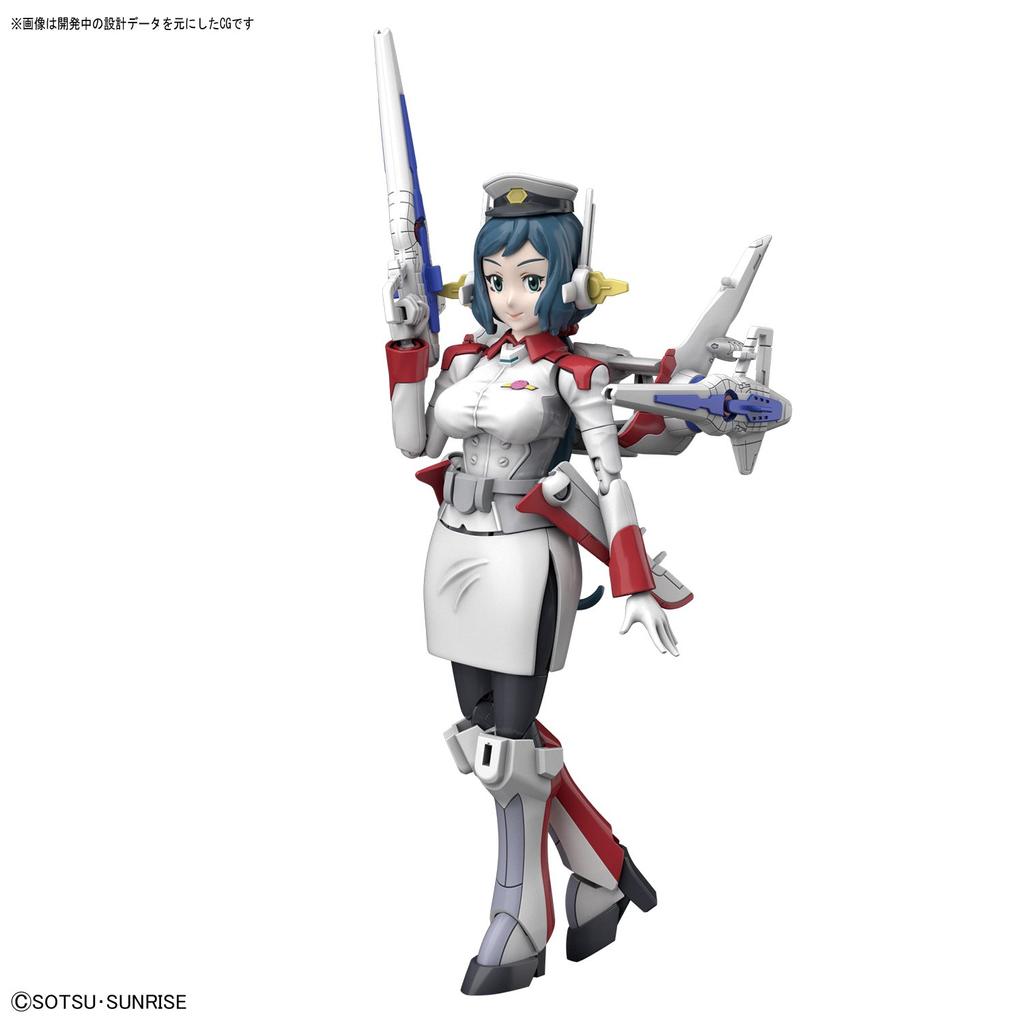 Пластиковая модель HGBF Gundam Build Fighters Lohengrinko, миссис. 1/144 с цветовой кодировкой