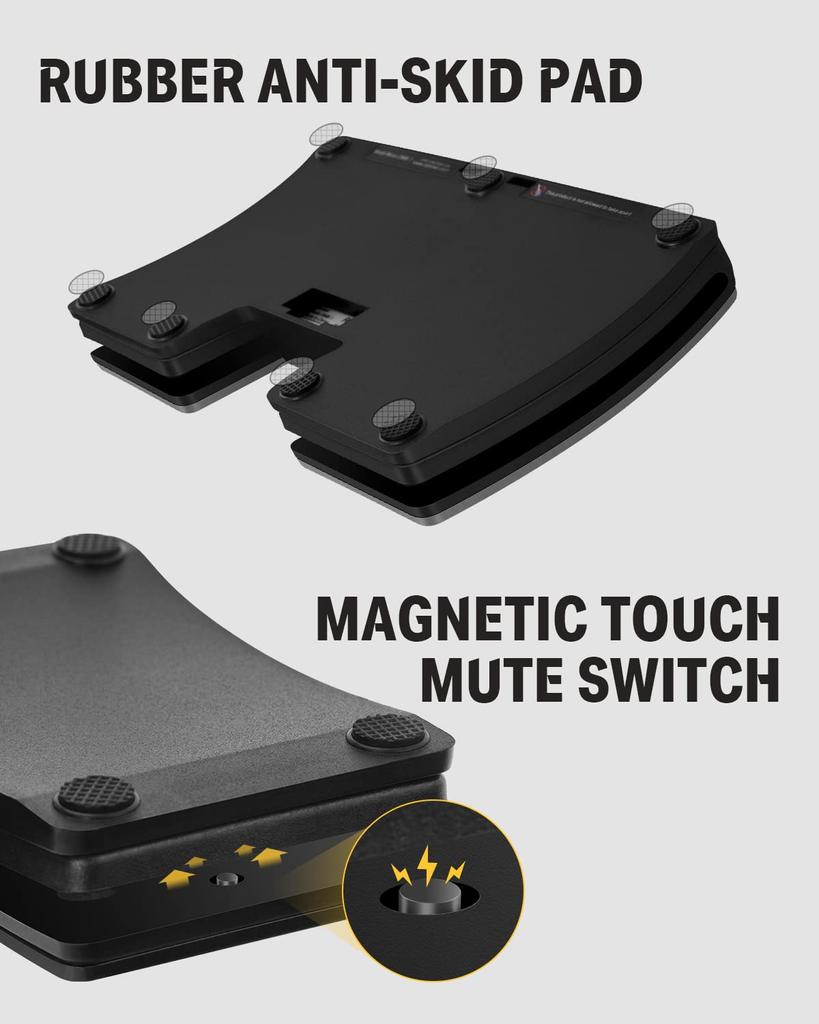 Планшет Donner Page Turner Page Turner Music Turner Беспроводная педаль для перелистывания нот Hands Free (черный)