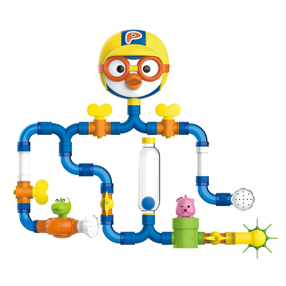 [Mimi World Official] Аквапарк Pororo Bathing Play, популярные корейские игрушки-персонажи