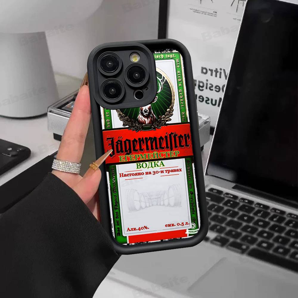 Горячий чехол для телефона J-Jagermeisters для IPhone 17 16 15 14 13 12 11 Pro Max 16E Plus INS Мягкий чехол
