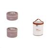 Round Shape Stainless Steel Lunch Box Practical Thermal Lunch Container Outdoor Picnic Box  Camping