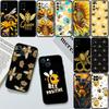 RA3 Art Bees Cartoon New High-End Shell Phone Case for Redmi Note 8 9 Pro Max 9S 9T 9C NFC 8T 8A 10A A4