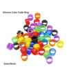 Autoclavable Dental Universal Silicone Color Code Ring Colorful Rings for Handpiece or Tools (Dia.7mm/5mm)