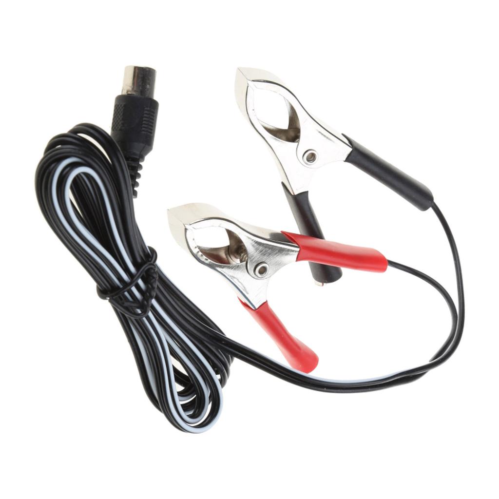 Зажимы для аккумулятора Удлинитель 12 В Зажимы типа «крокодил» Кабель питания для электрического воздуходувки