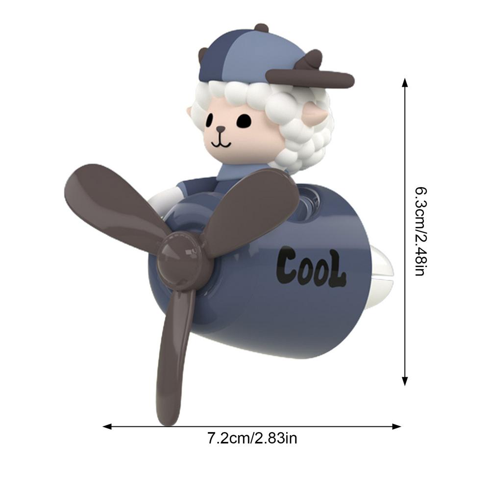 Автомобильный освежитель воздуха Bear Pilot Автомобильные аксессуары Внутренний диффузор духов Вращающийся пропеллер Выходной ароматизатор с 2 ароматерапией