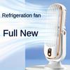 1pc, Rechargeable Portable Fan, Large Battery Dual Motor Home Compact Air Cooler, 5 Speed Air Cooling Fan 720° Surround Blower