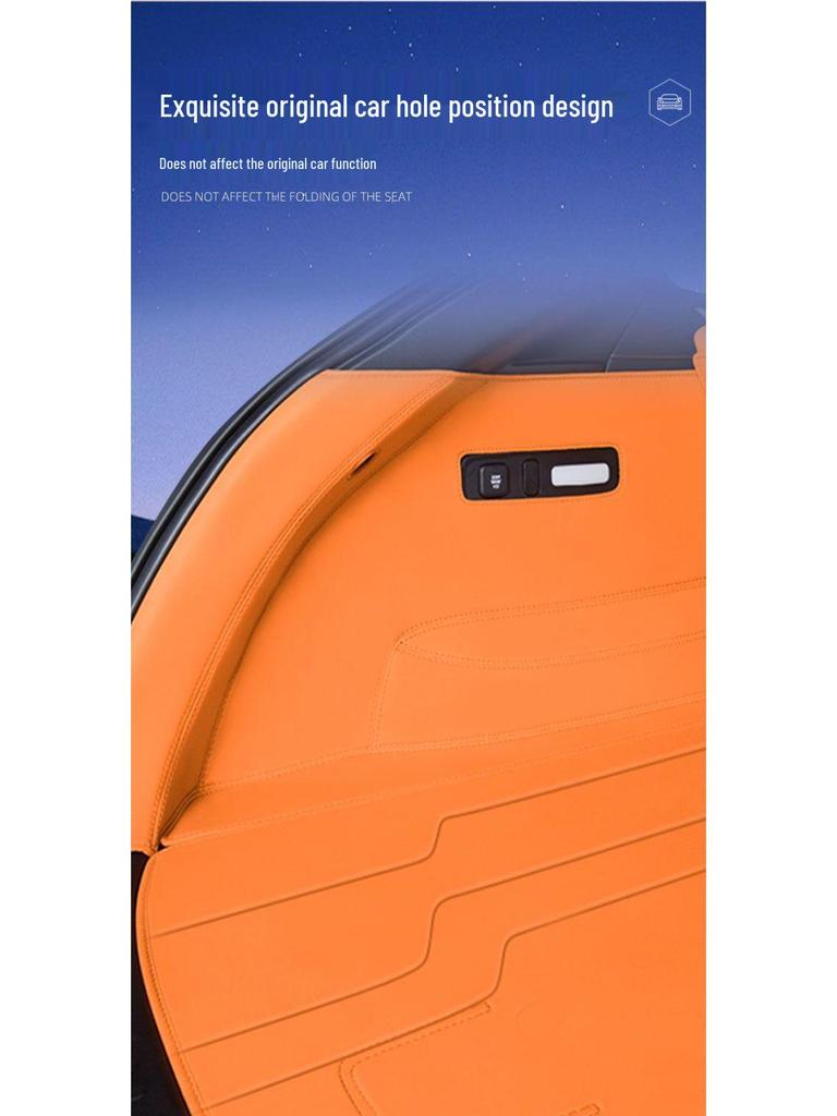 Полностью закрывающийся коврик в багажник L6F для 25 моделей Xiaomi YU7 - Новые аксессуары для автомобиля