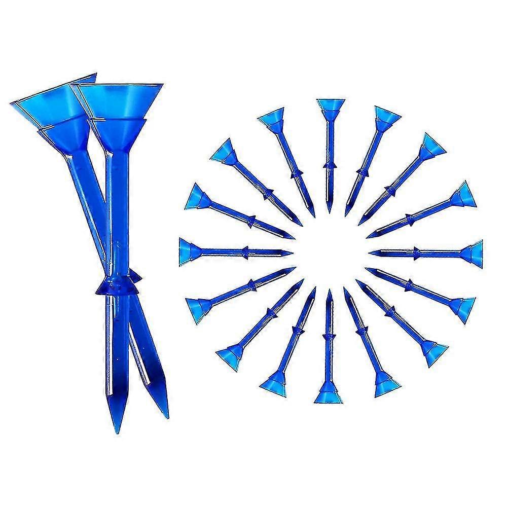 40pack Golf Tees 3-1/4inch Big Cup Plastic Excellent Durability Stability Golf Tees For Golf Traini