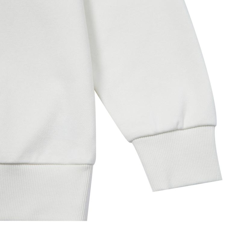 Women's New Balance Sweatshirts Women's White Hooded Moderate Regular