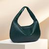 Women's Braided Shoulders Pure Hand-woven Women's Bag Large Capacity Handbag