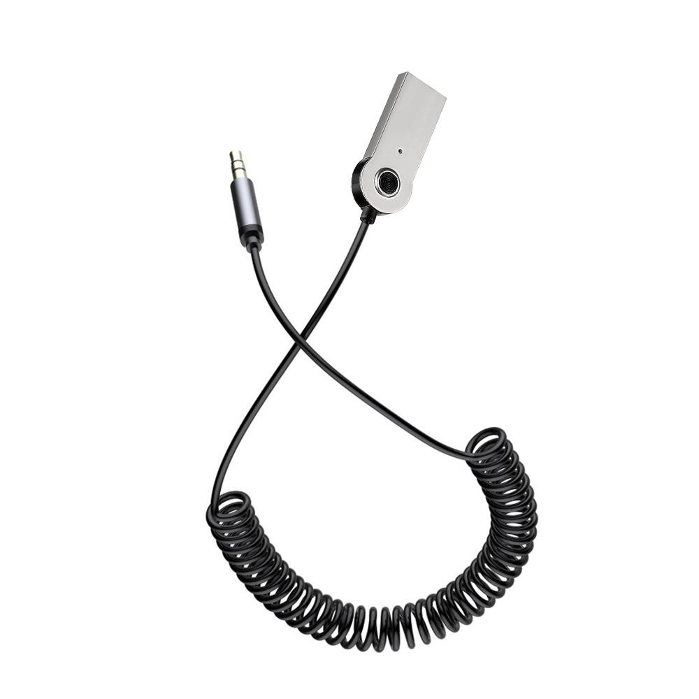 Bluetooth 5.0 приемник 2 в 1 беспроводной передатчик USB на 3,5 мм разъем автомобильная музыка аудио AUX автомобильный Bluetooth адаптер комплект громкой связи