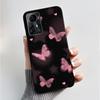 Чехол для ZTE Blade A72S A7050 Чехол-книжка для ZTE Blade V41 Роскошный модный с бабочкой и цветами Силиконовый мягкий черный бампер из ТПУ
