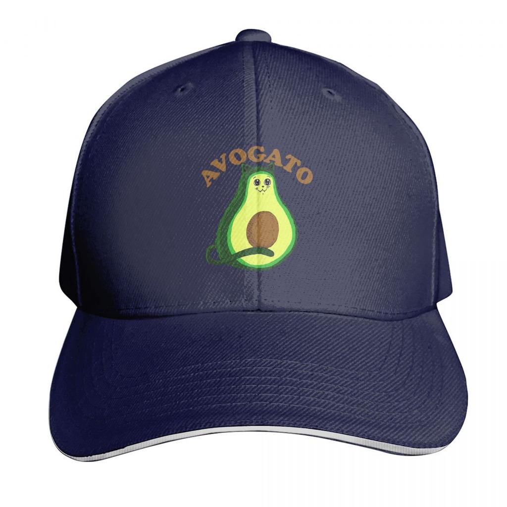 Avogato Cat Cute And Funny Aguacate Gato Cap Fashion Casual Baseball Caps Adjustable Hat Hip Hop Summer Unisex Baseball Hats