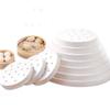 400 шт. круглых паровых бумажных вкладышей для пароварки, пергаментных бумажных вкладышей для фритюрницы, бамбуковых противней для пароварки, ковриков для димсамов