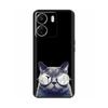 Чехол для Xiaomi Poco C65 Милый Роскошный Расписной Задний Чехол Мягкий Черный Силиконовый Чехол для Телефона Для Xiaomi Poco C65 PocoC65 Fundas Бампер
