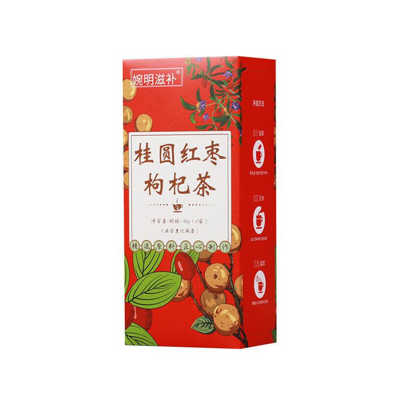 150g Natural Herbs Tea Longan + Red Jujube+Chinese Wolfberry Herbal Tea Benefits
