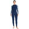 Diving Wetsuit Long Sleeve One Piece Swimsuit Snorkeling Surfing UV Protection Quick Dry