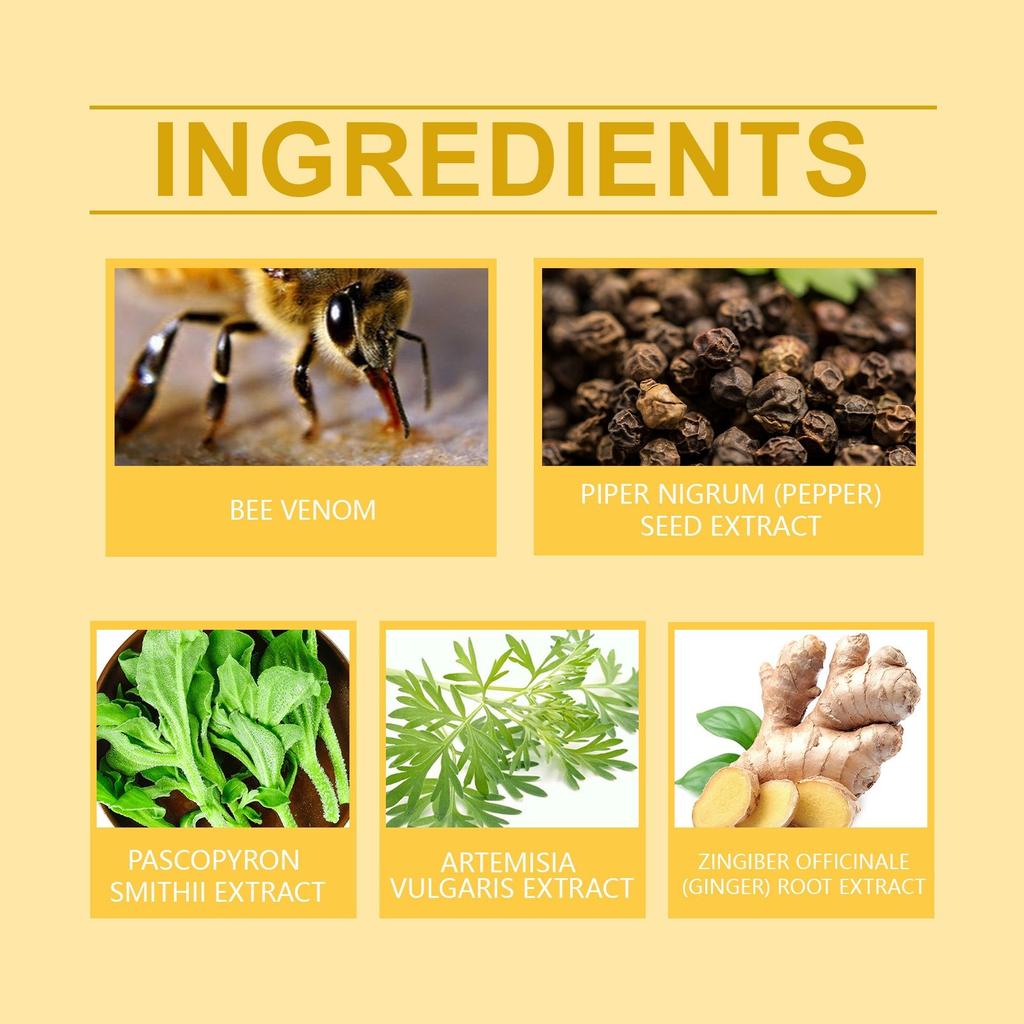 30ml Fat Burning Serum Bee Venom Intestinal Body Care Tighten Firming Shaping Waist Abdomen Buttocks Belly Button Healhty Gift