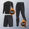Men's Winter Thermal Quick-Dry Running Suit - Velvet Lined, High Elastic Fitness Tights