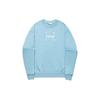 Li Ning X Pleasures Collaboration Skateboard Series Letter Round Neck Pullover Patch Sweatshirt Unisex sweatshirt Forget-Me-Not-Blue AWDTB99-2