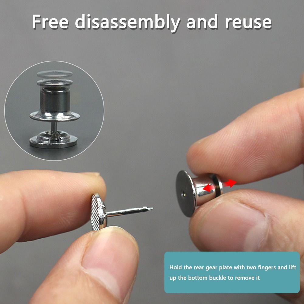 Sewing Accessories Button Clip Adjustable Button Pins Pant Waist Buttons Pant Waist Tightener