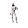 Moda Yuqori Bel Qattiq Rang Yirtiq Keng Klesh Kundalik Shimlar Ayollar shimi Galaxy-Kulrang J223723-PC8