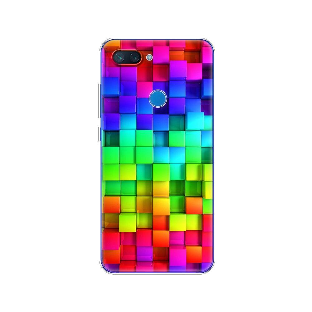 Силиконовый чехол для xiaomi mi 8 LITE, чехол 6,26 дюйма, прозрачный чехол из ТПУ для xiaomi mi 8 lite, задняя крышка для xiaomi mi 8, чехол, сумка-капа