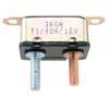 Stud Type Auto Reset Circuit Breakers 12V 30A/40A/50A Auto Automatic Fuse Reset Circuit Breaker Copper Stud Bolt